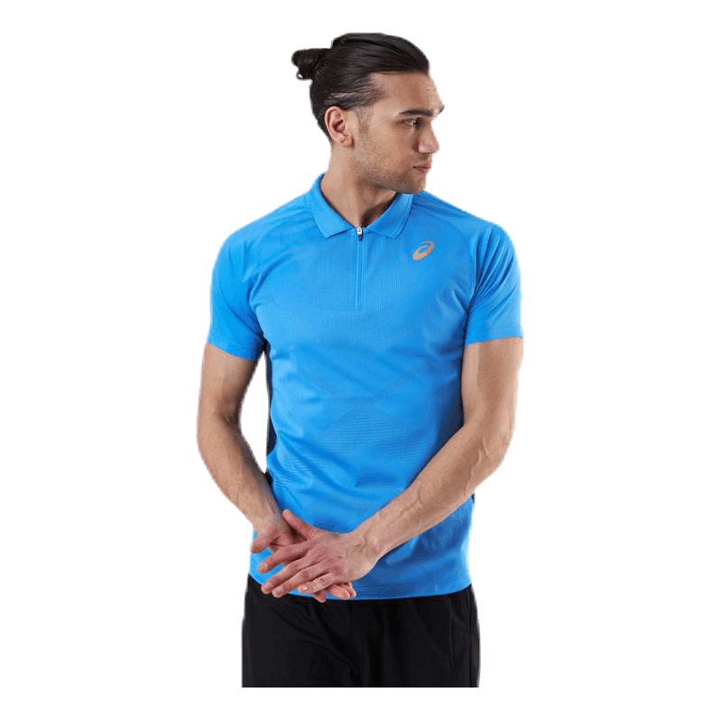 Tennis Polo Shirt Blue