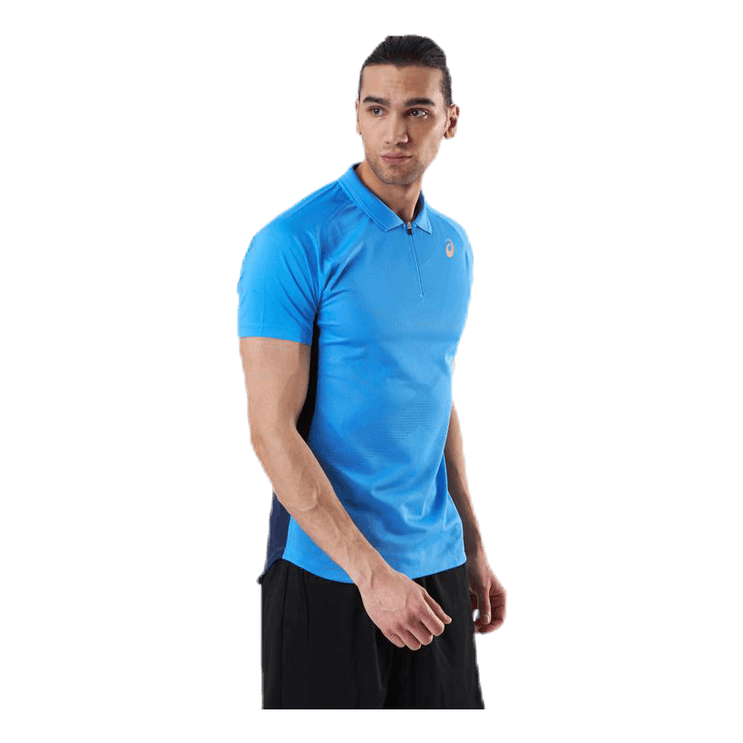 Tennis Polo Shirt Blue