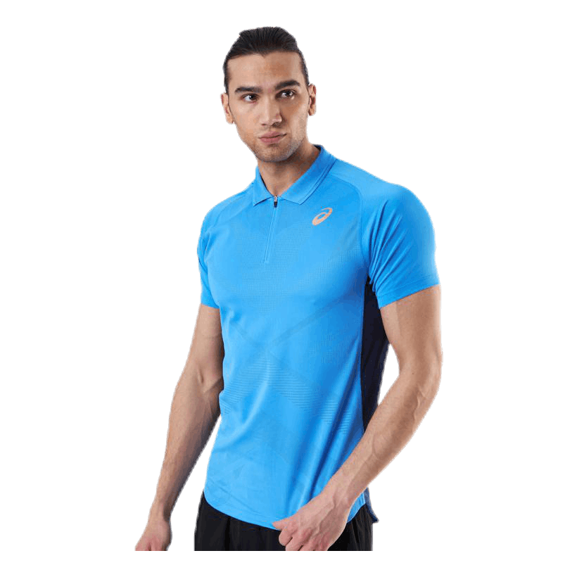 Tennis Polo Shirt Blue