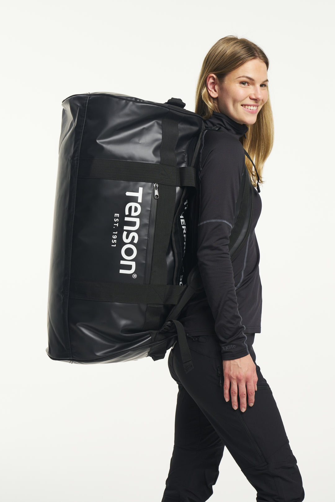 Tenson Weatherproof Duffel 90l Black