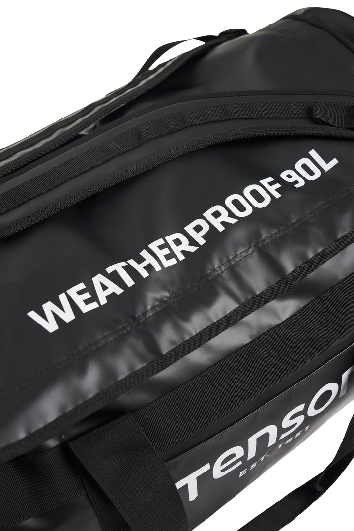 Tenson Weatherproof Duffel 90l Black