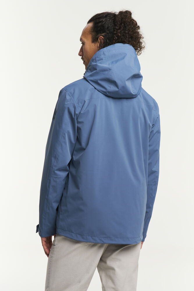 Dustin Jacket Men Blue Grey