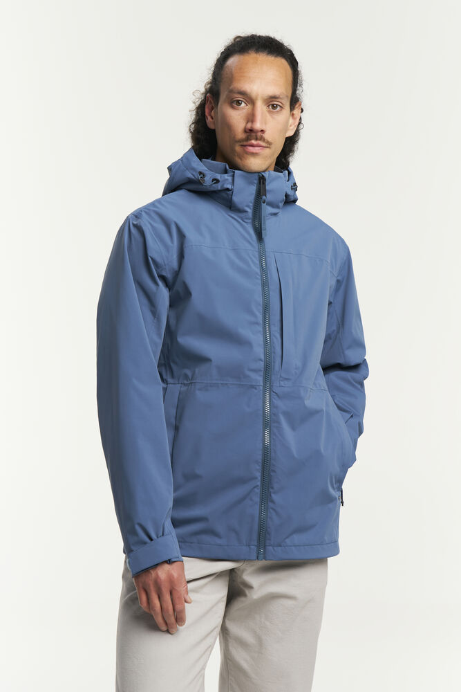 Dustin Jacket Men Blue Grey