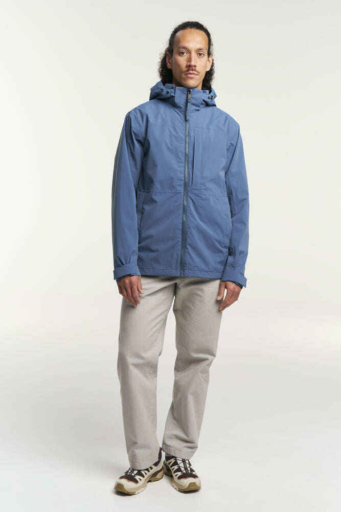 Dustin Jacket Men Blue Grey