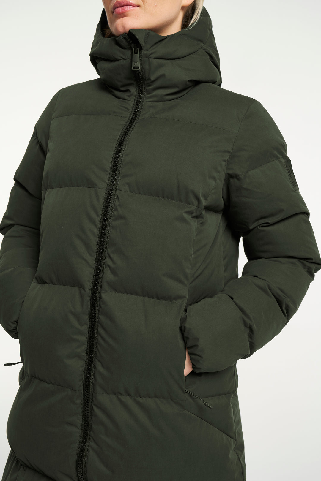 Cevina Coat Dark Olive