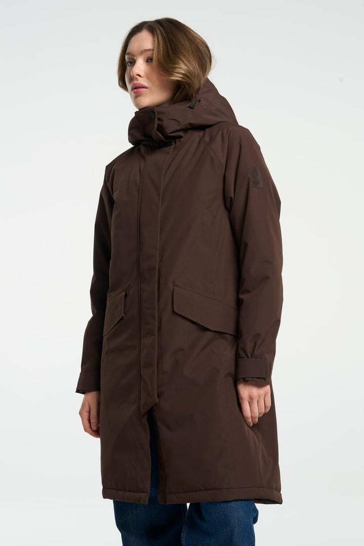 Aurelia Parka Women Dark Brown