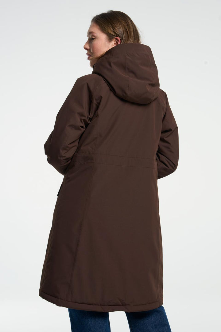 Aurelia Parka Women Dark Brown