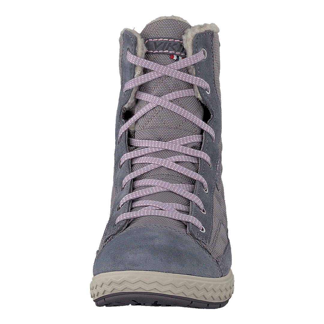 Zip Grey/Pink