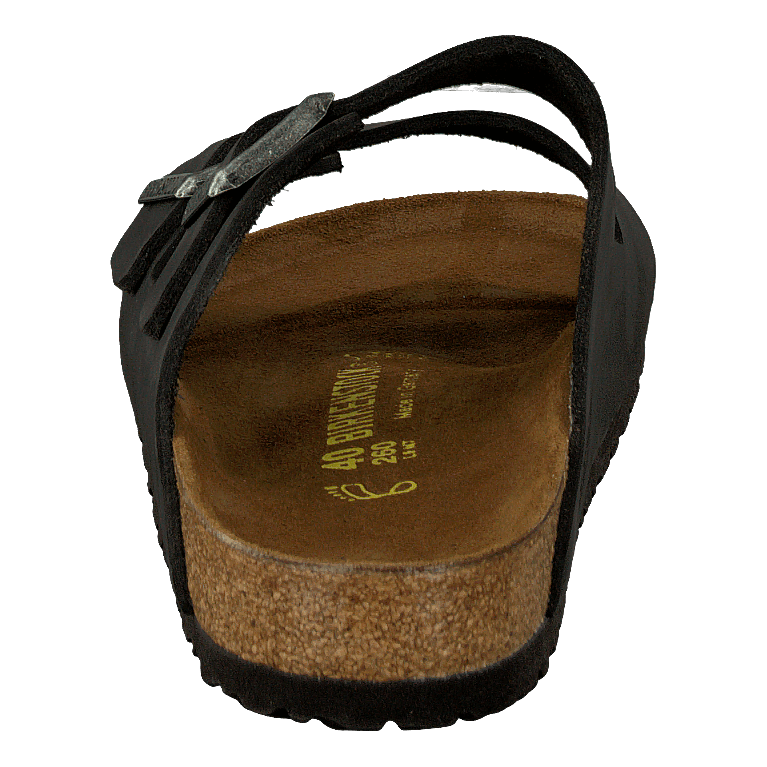 Birkenstock Arizona Regular Oiled Leather Black Sportamore