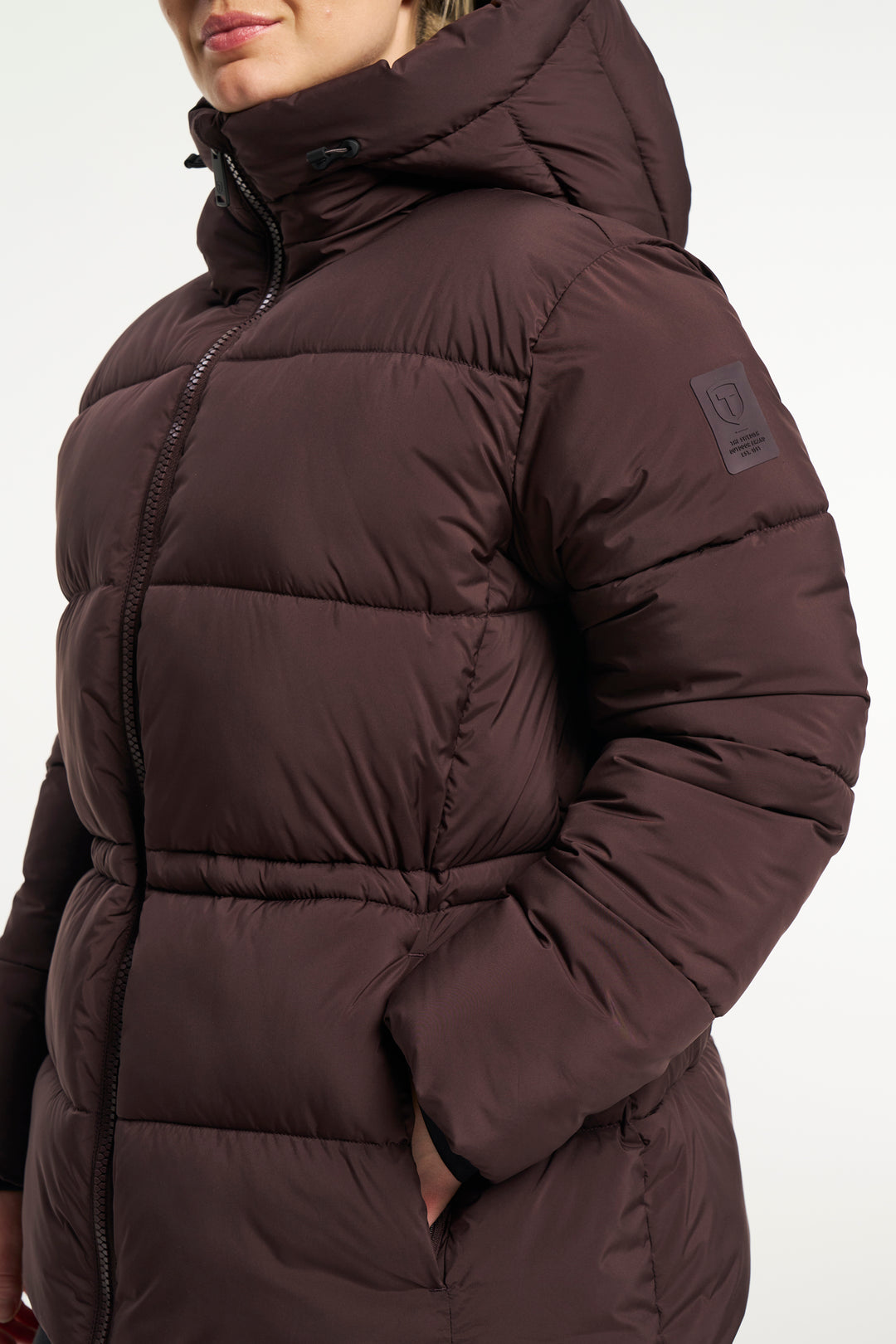 Laurel Puffer Women Aubergine