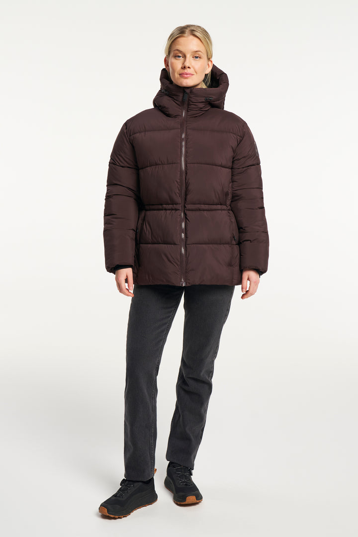 Laurel Puffer Women Aubergine