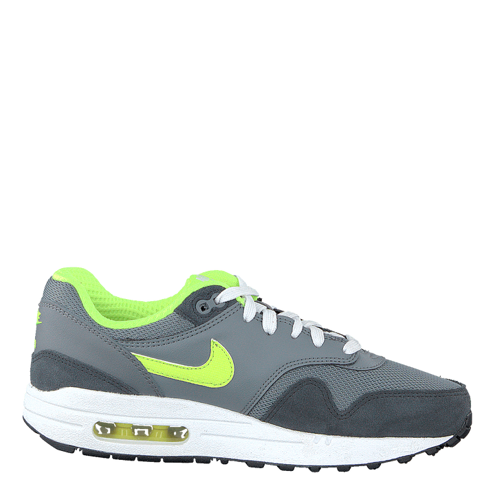 Nike Air Max 1 Big Kids Cool Grey/Volt-Anthrct-White