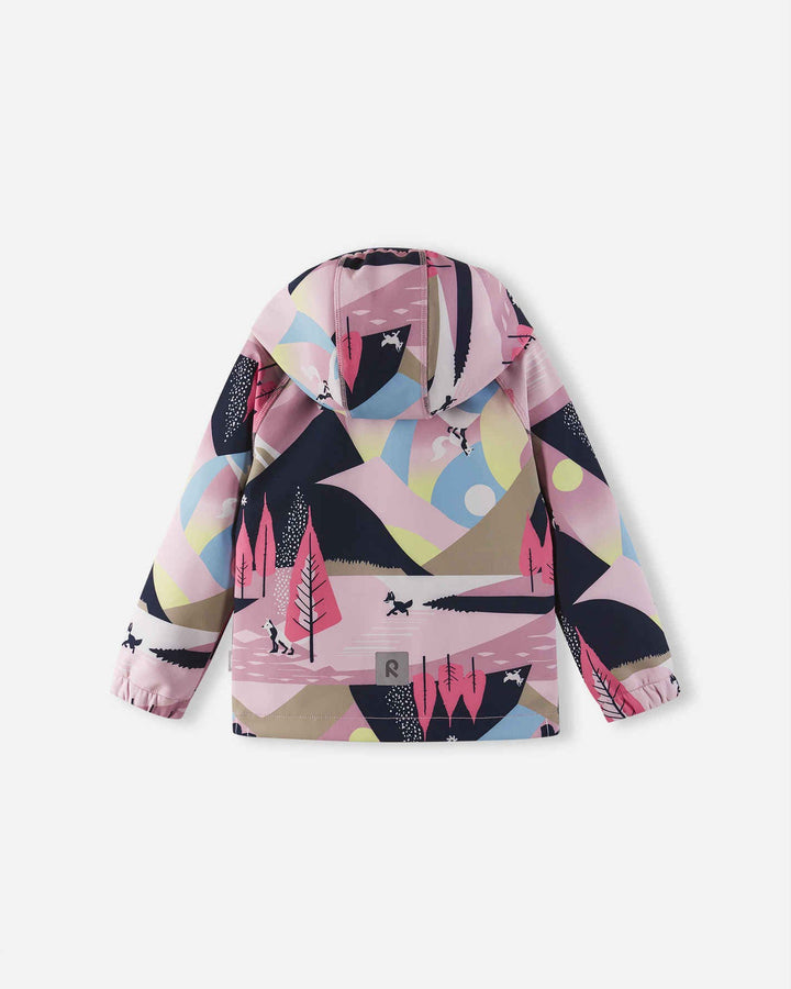 Softshell Jacket Vantti Grey Pink