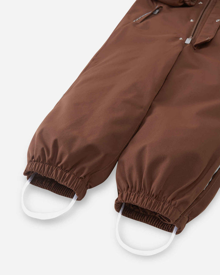 Reimatec Winter Overall, Stavanger Umber Brown