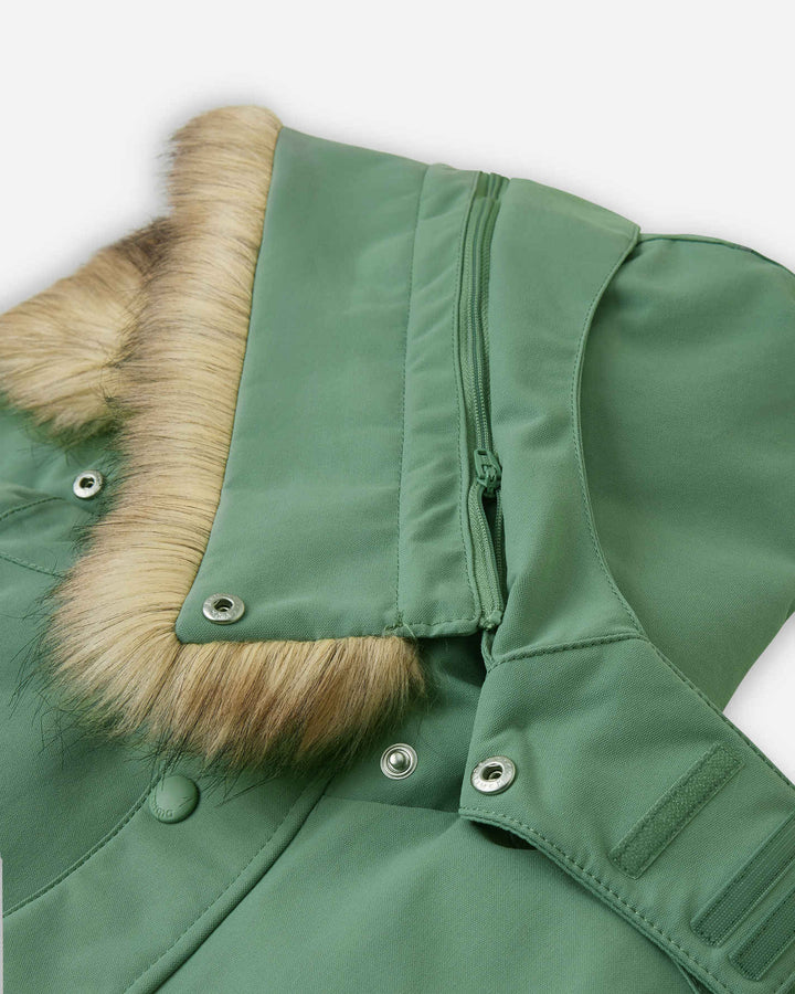 Stavanger Winter Overall Green Clay