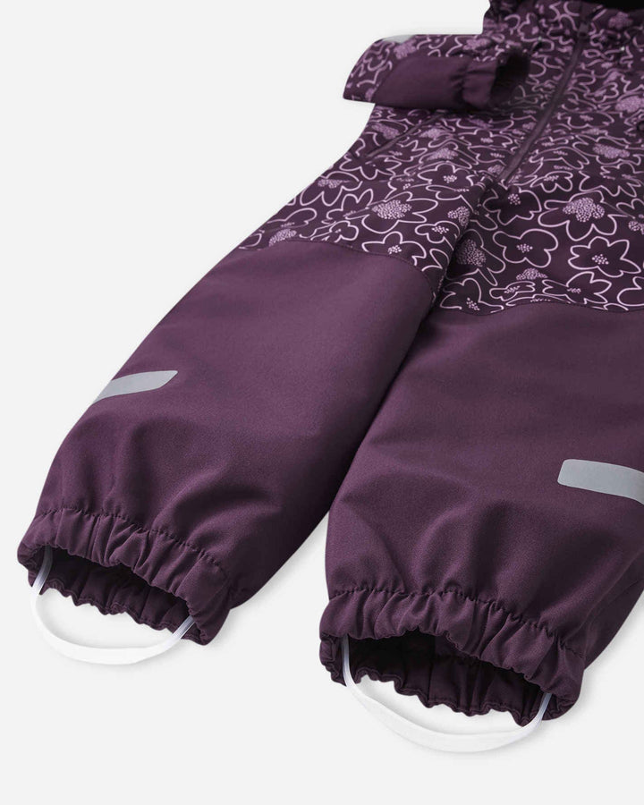 Winter Overall Kurikka Deep Purple