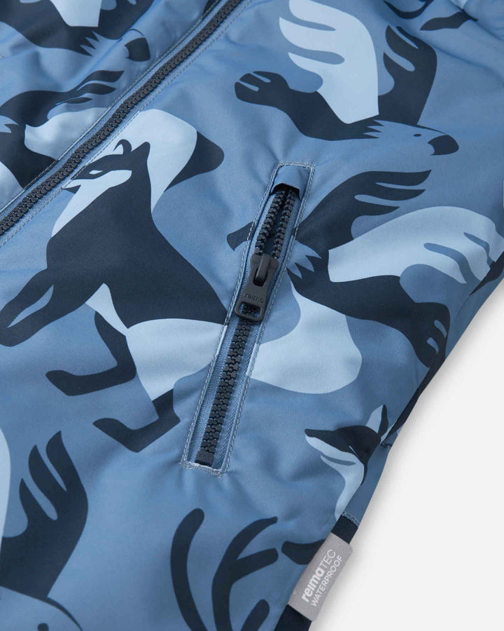 Reimatec Winter Overall, Kurik Blue Ocean