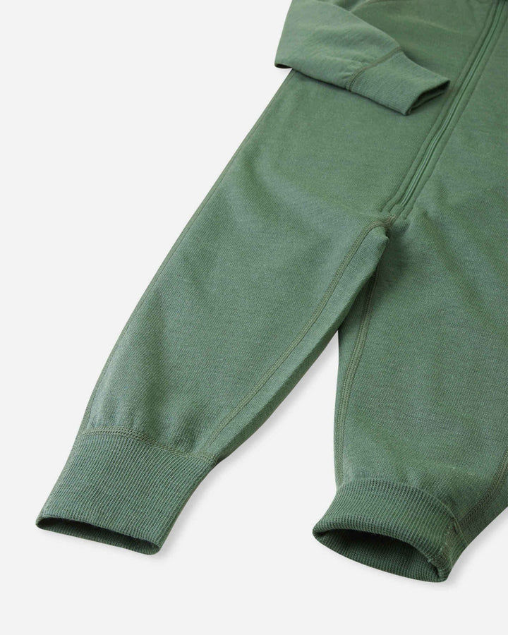 Wool Overall, Parvin Green Clay