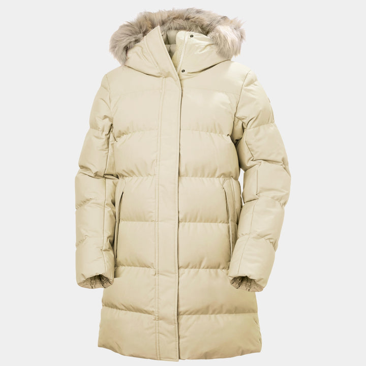 W Blossom Puffy Parka Cream
