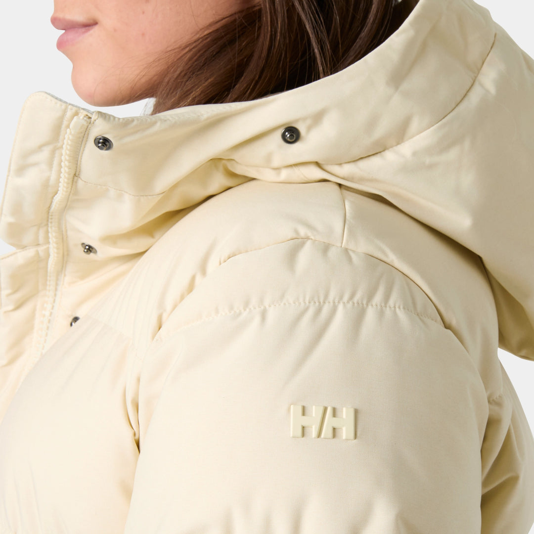 W Blossom Puffy Parka Cream