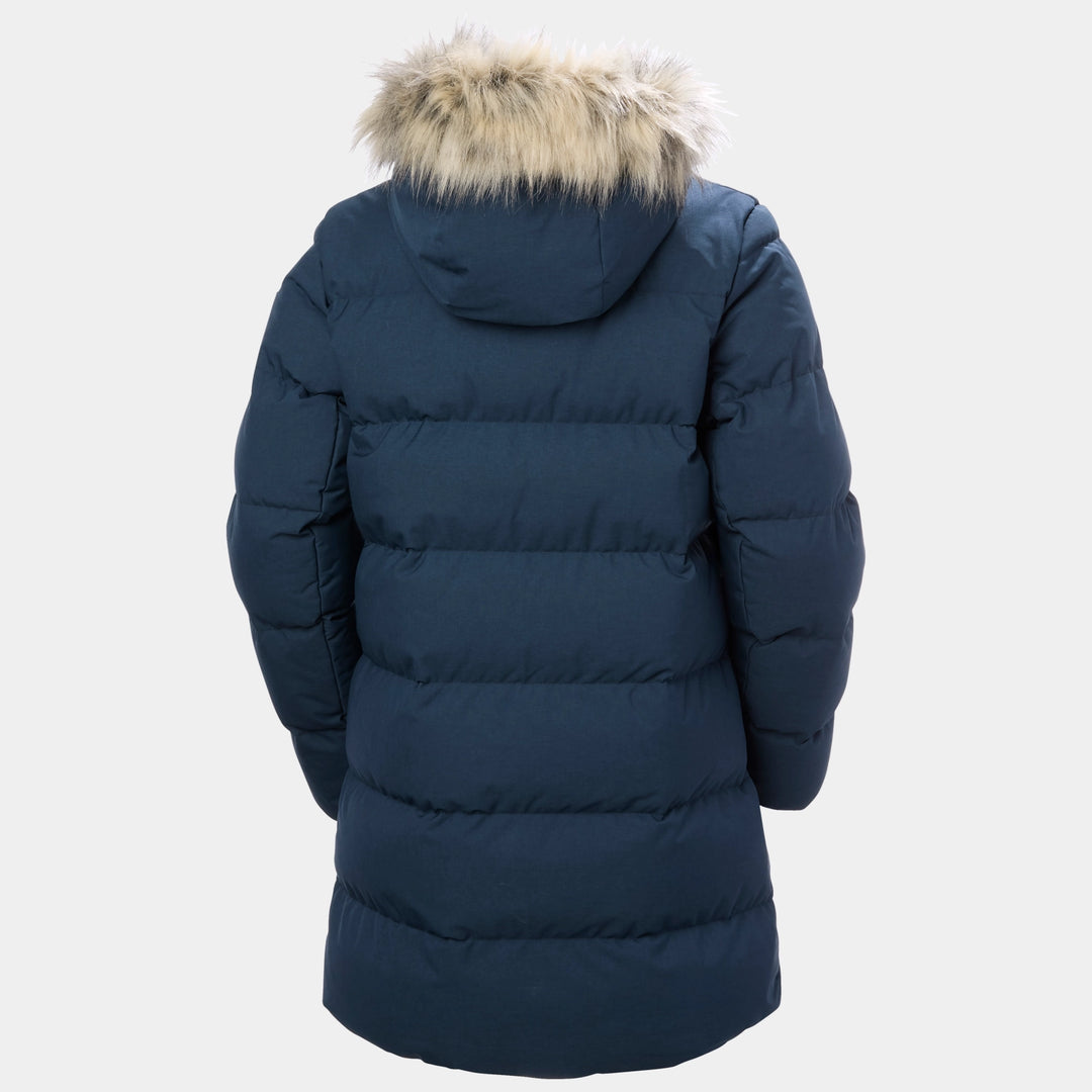 W Blossom Puffy Parka Navy