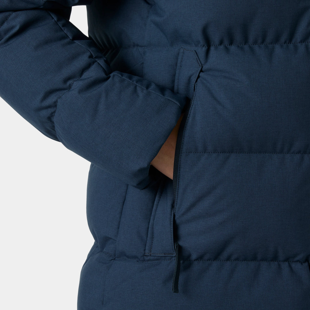 W Blossom Puffy Parka Navy