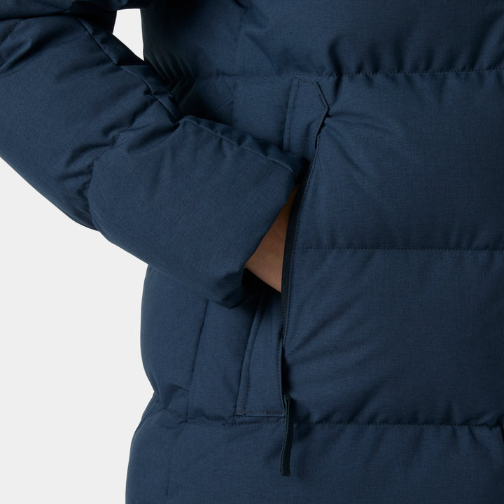 W Blossom Puffy Parka Navy