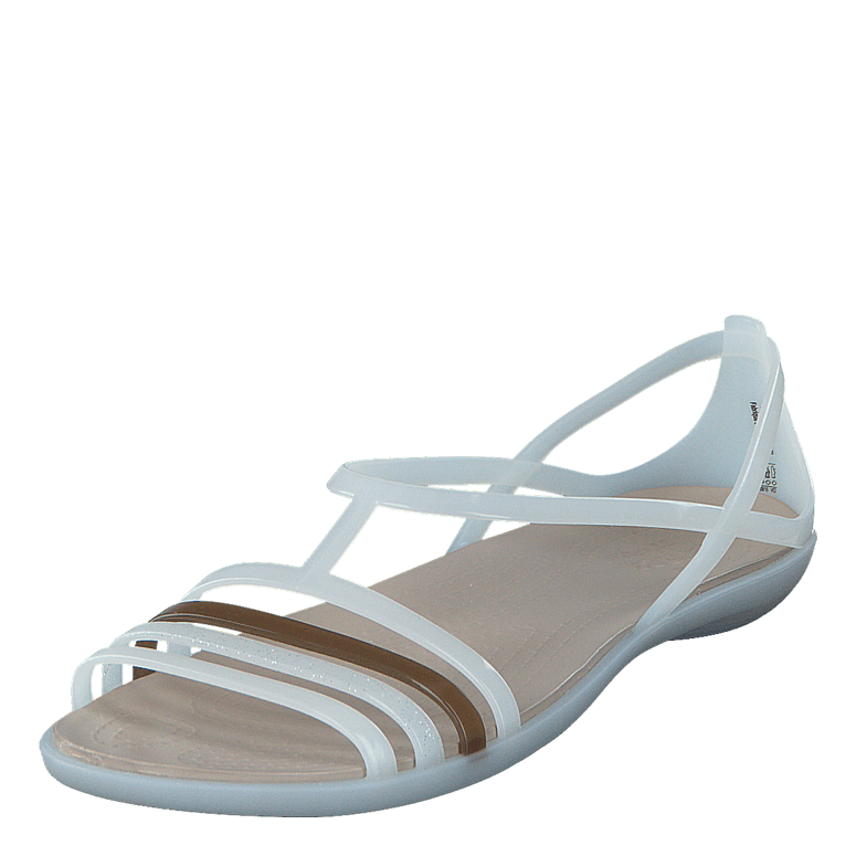 Crocs Isabella Sandal W Oyster/Walnut