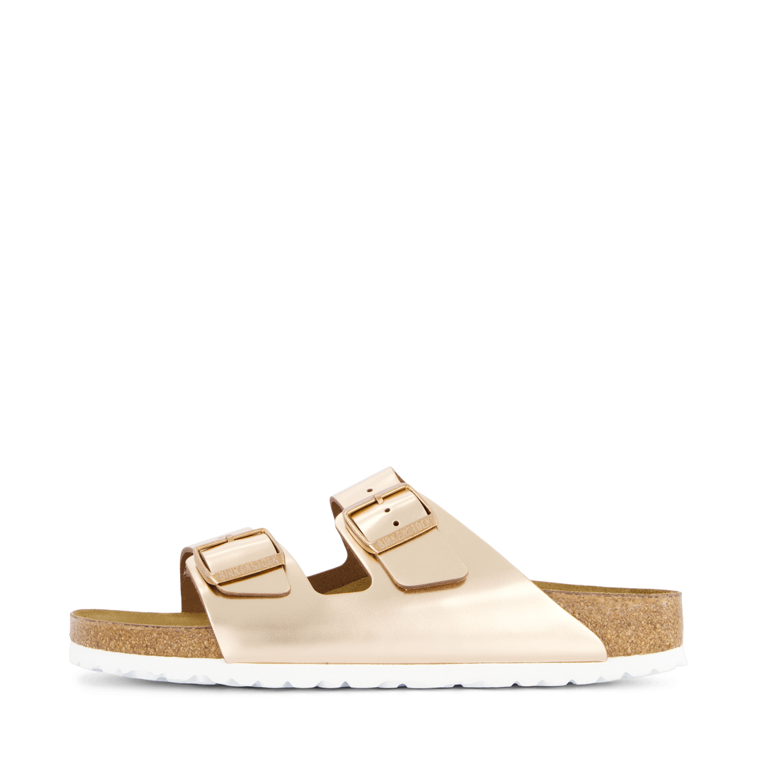 Birkenstock Arizona Slim Smooth Leather Metallic Copper