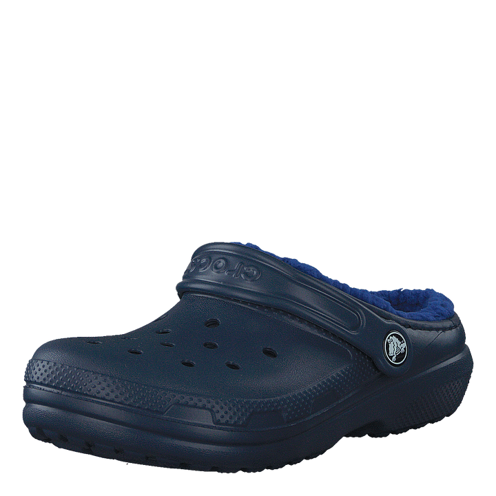 Classic Lined Clog K Navy/Cerulean Blue