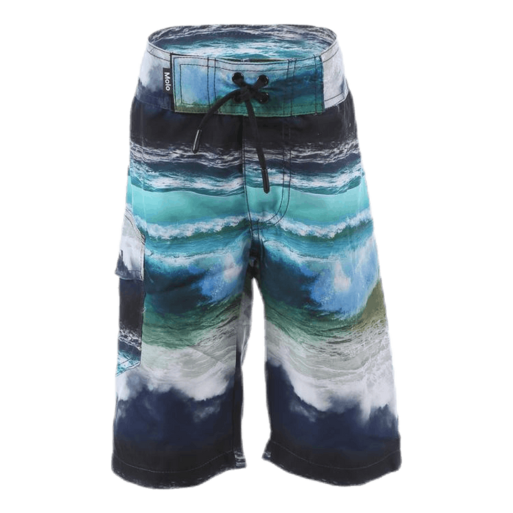 Nalvaro Bathing Shorts Patterned/Grey