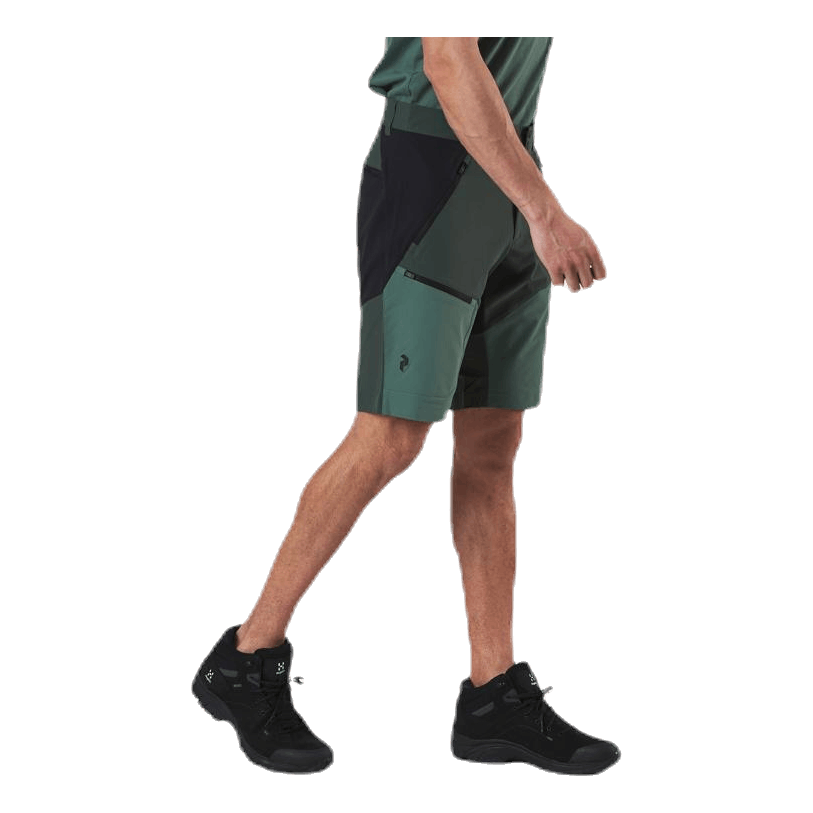 Light SS Carbon Shorts Green