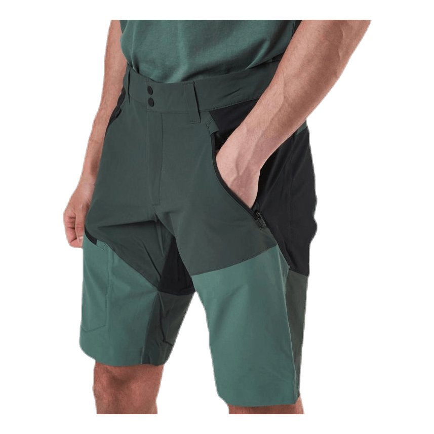 Light SS Carbon Shorts Green