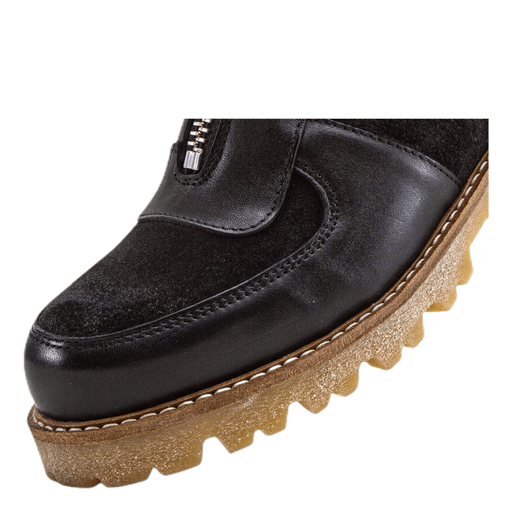 Herla Leather Boot Black