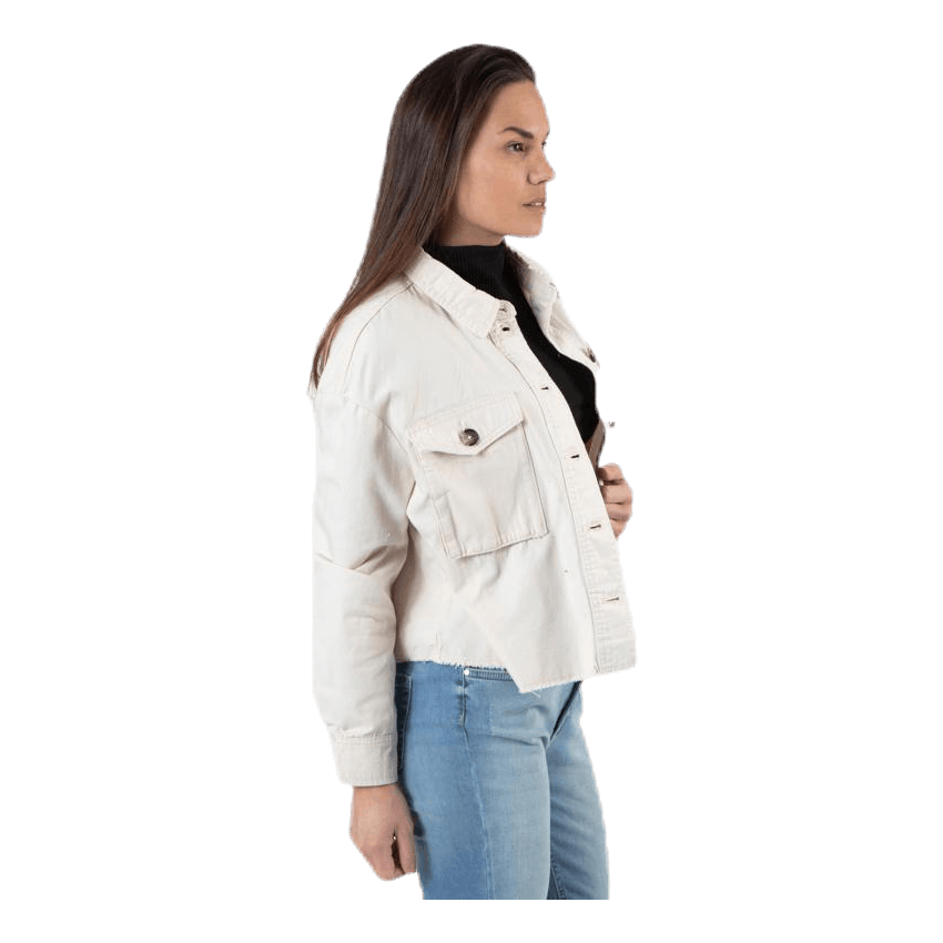 Marina Crop Jacket Grey