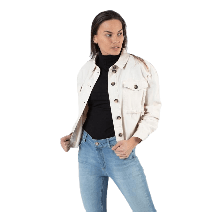 Marina Crop Jacket Grey
