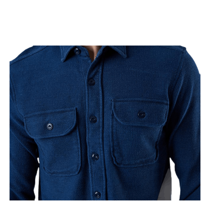Preston Sweat Shirt Ls Blue
