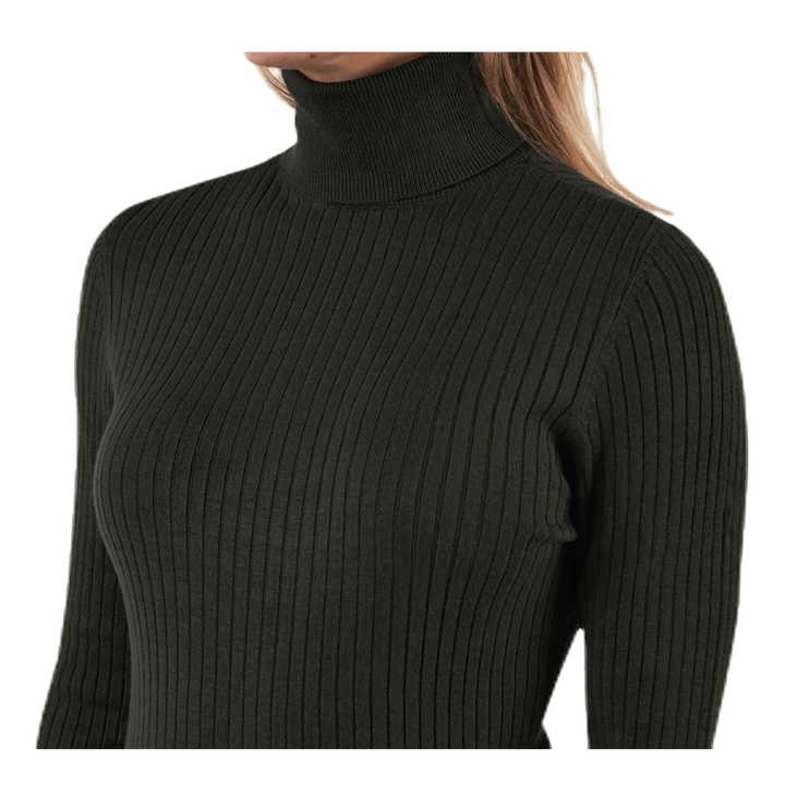 Karol L/S Rollneck Pullover Knt Black