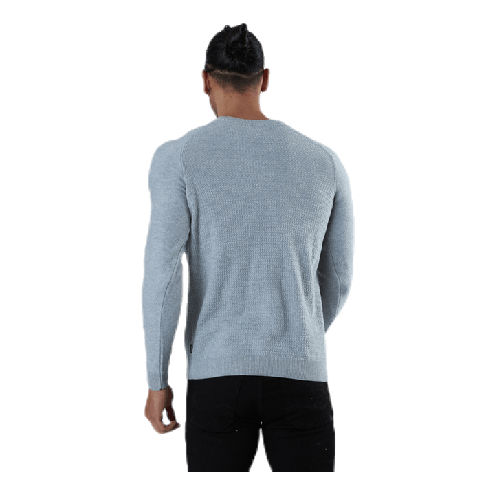 Adam Knit Crew Neck Grey