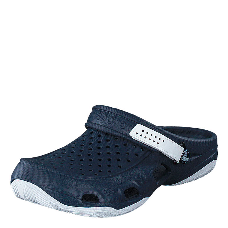 Swiftwater Deck Clog M Navy/White