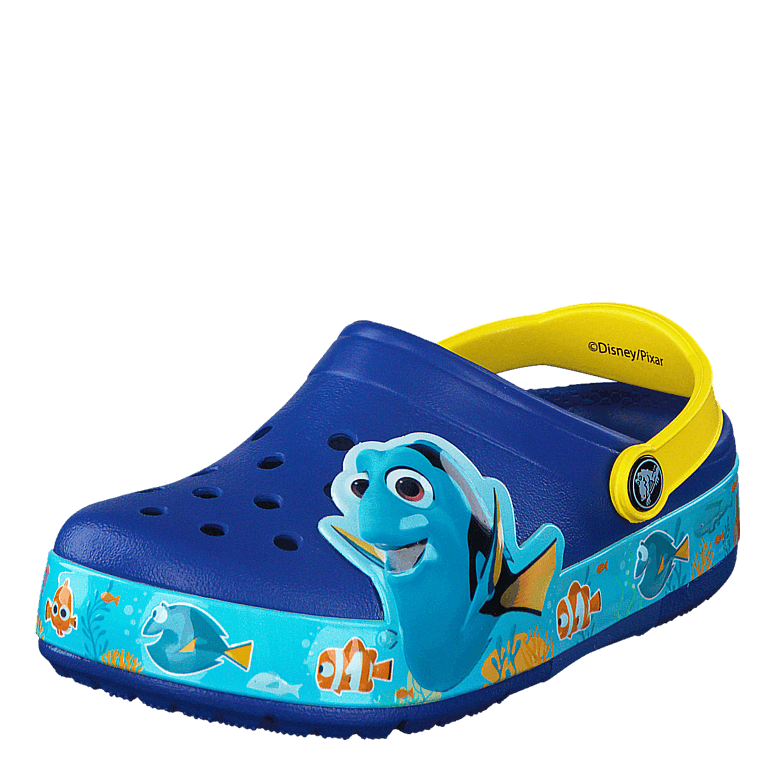 Crocs Lights Finding Dory Clog Cerulean Blue/Lemon