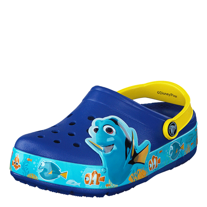 Crocs Lights Finding Dory Clog Cerulean Blue/Lemon