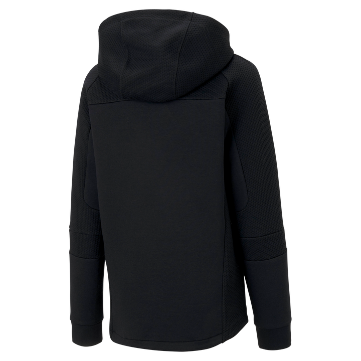 Evostripe Hooded Jacket B Black/Grey