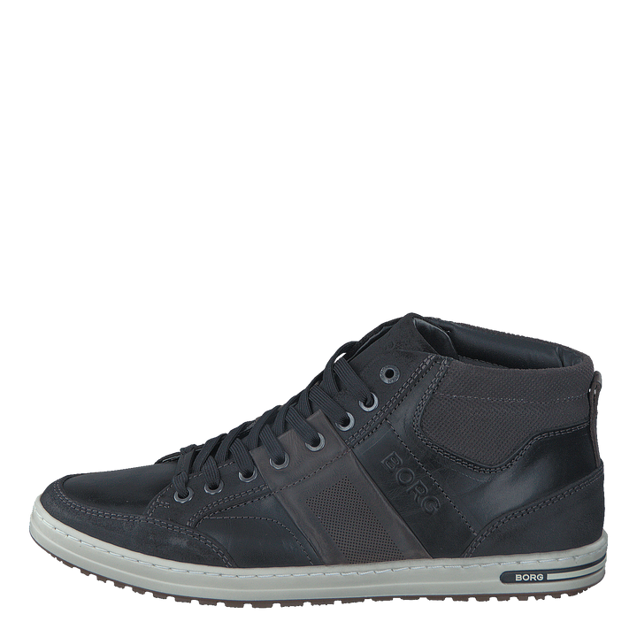 Charles Mid Pull M Black/Dk Grey