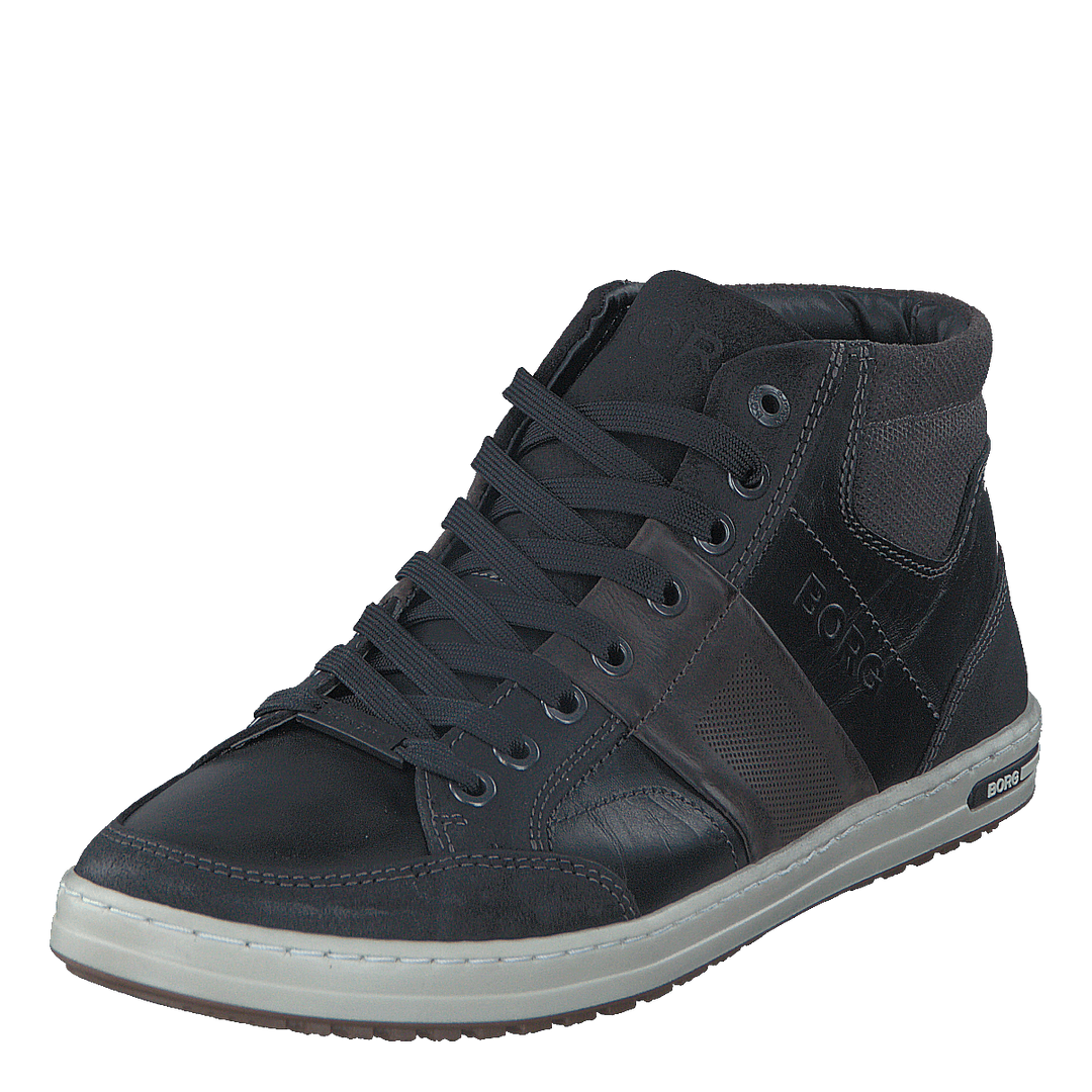 Charles Mid Pull M Black/Dk Grey