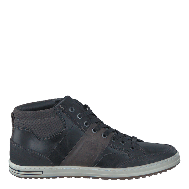 Charles Mid Pull M Black/Dk Grey