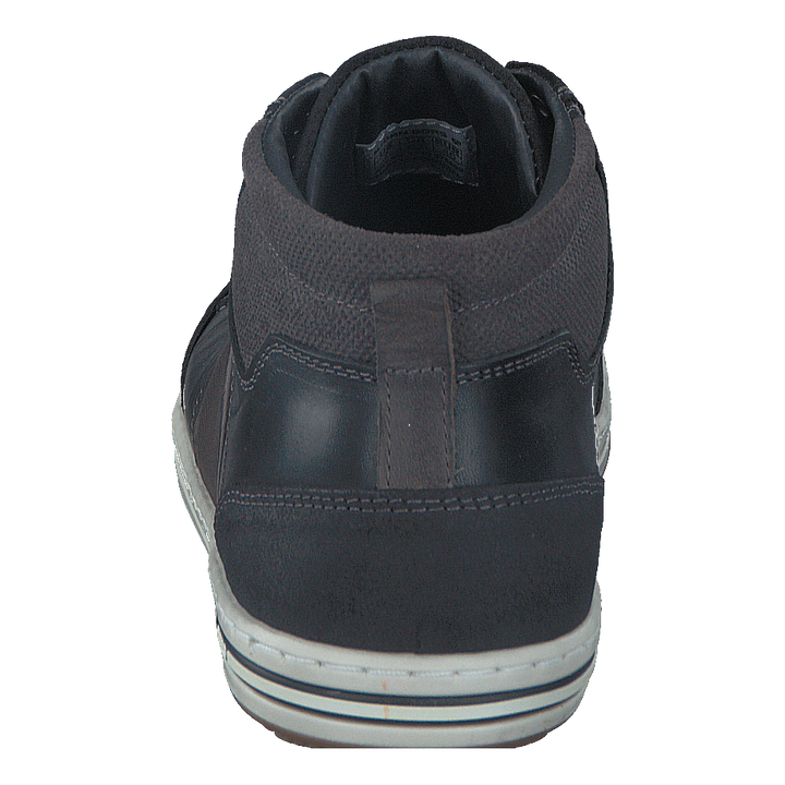 Charles Mid Pull M Black/Dk Grey