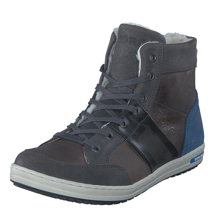 Charles High Pop K Dk Grey/Black