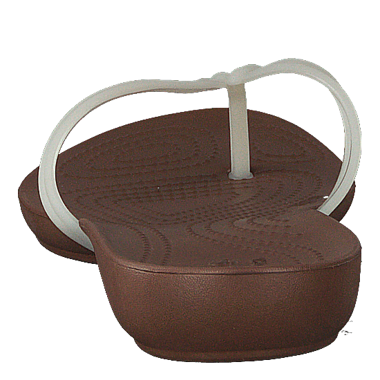 Crocs Isabella Flip W White/bronze