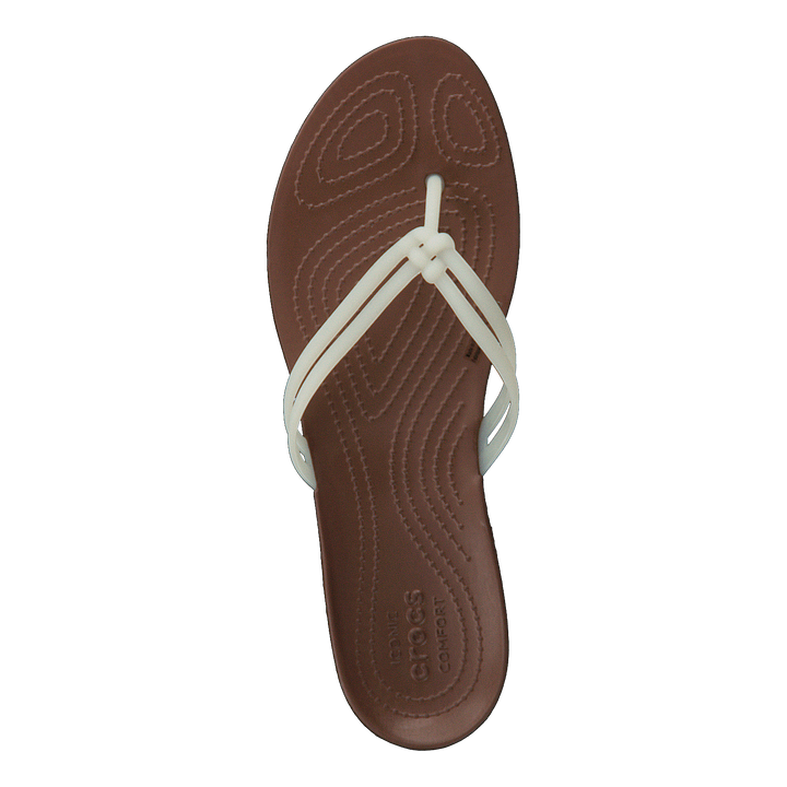 Crocs Isabella Flip W White/bronze